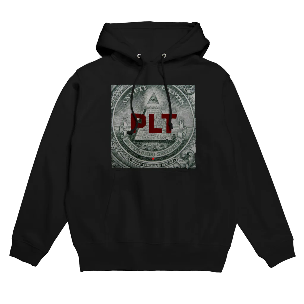 PLASTのIlluminati logo  パーカー