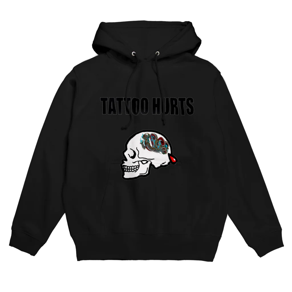 彫姫のTATTOOHURTS パーカー