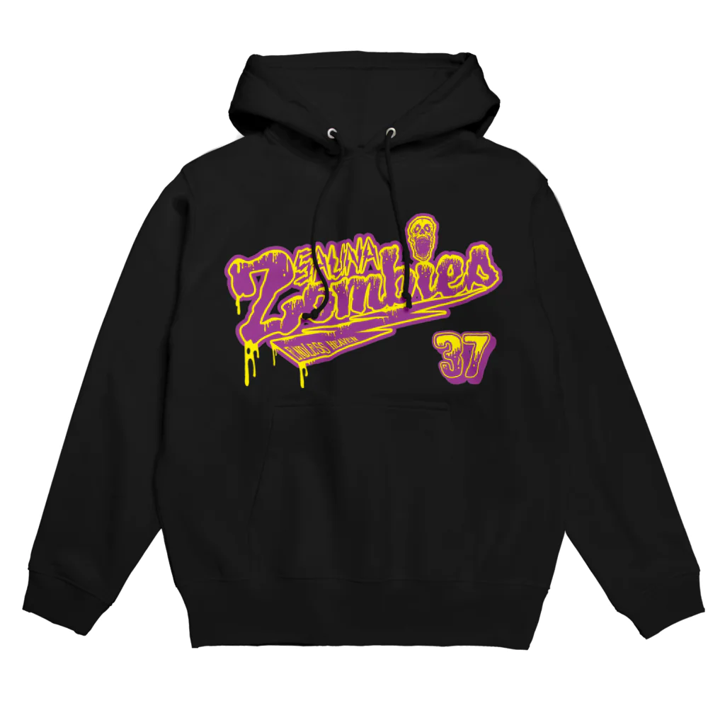 SAUNA ZOMBIESのSAUNAZOMBIES -BASEBALL HOODIE - パーカー