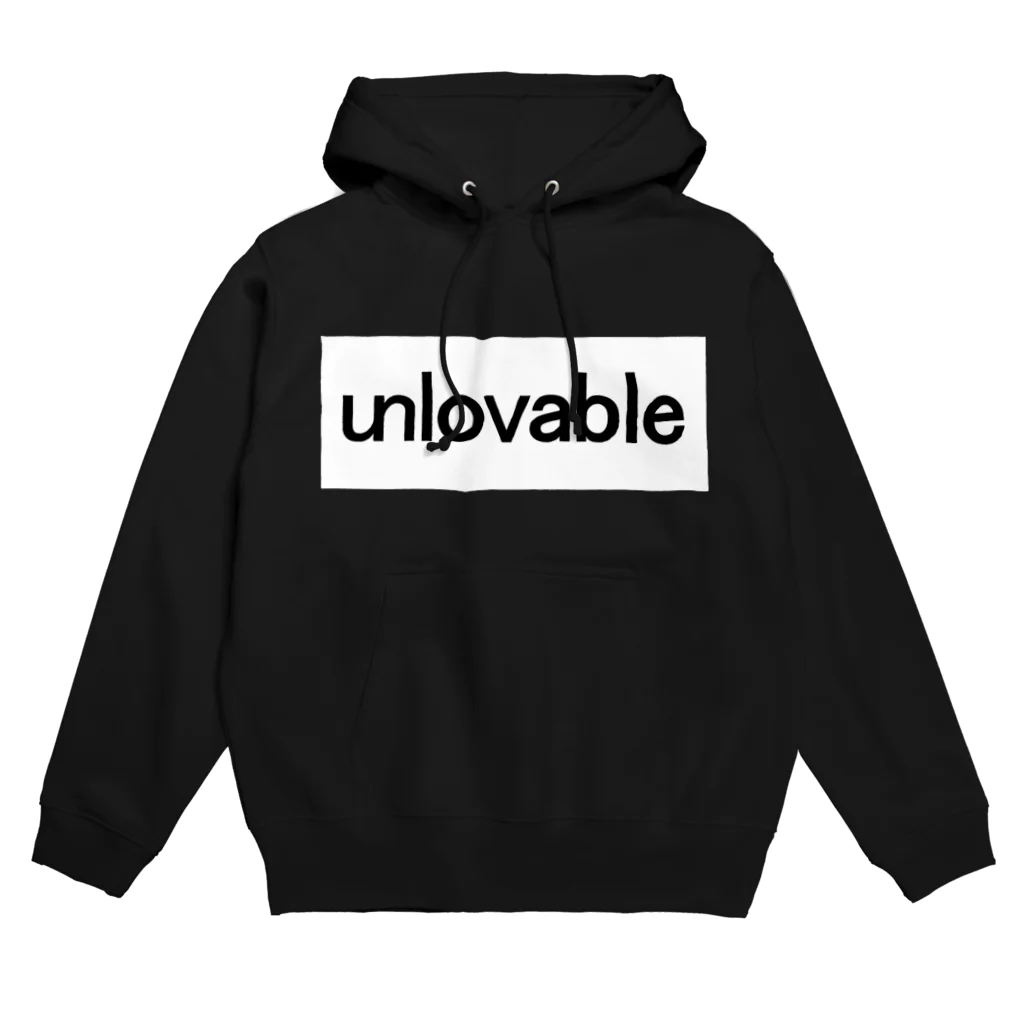 VOLTのunlovable square Hoodie