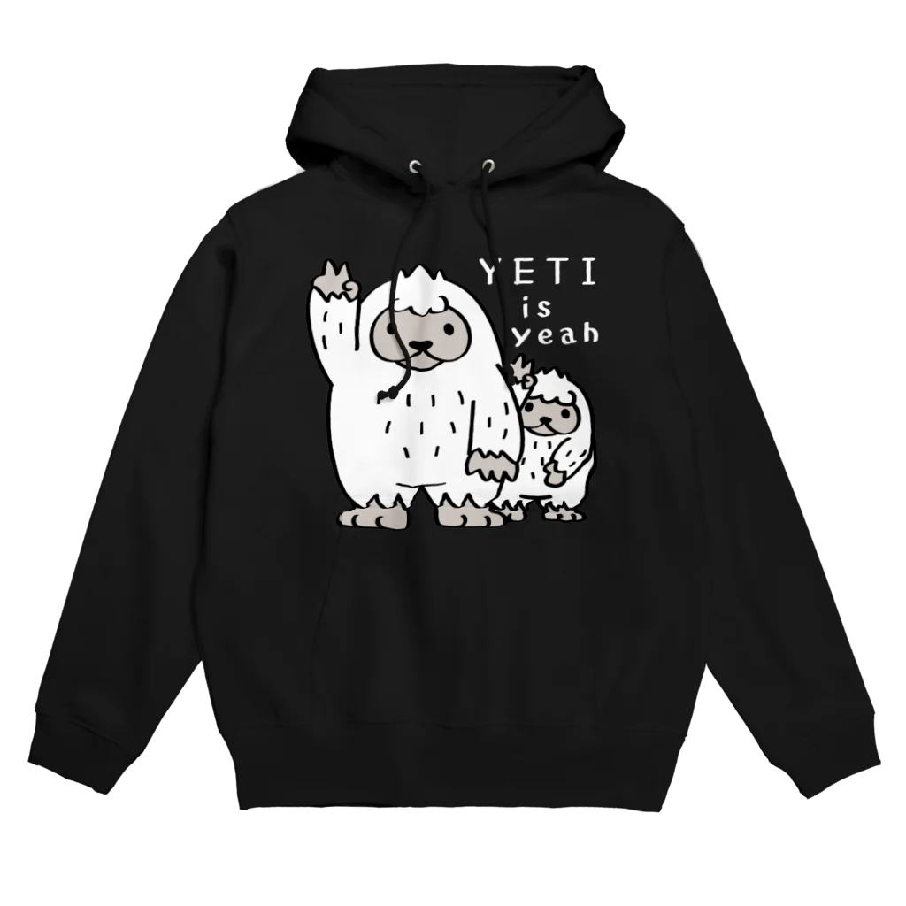 イラスト MONYAAT のイエティのイエ～イ　B Hoodie