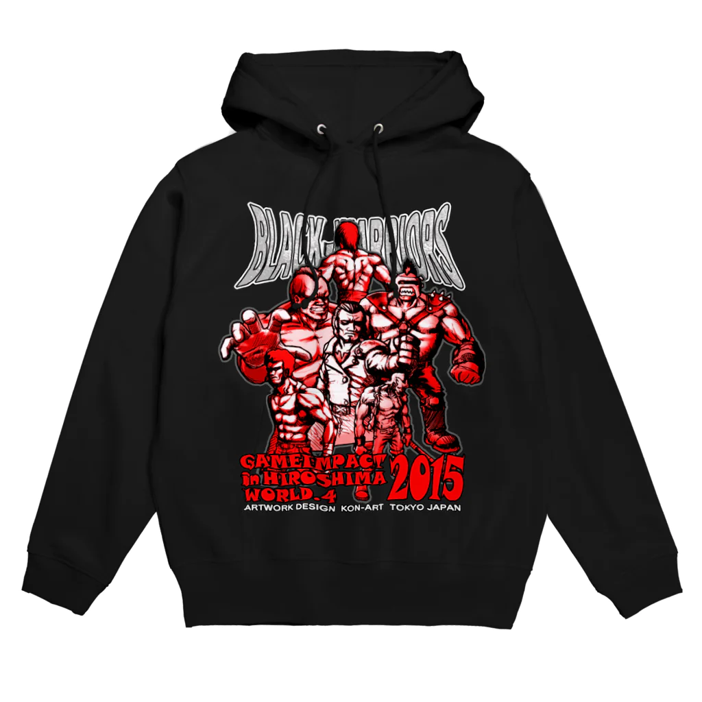 Kon-ART グッズショップのBLACK WARRIORS Hoodie