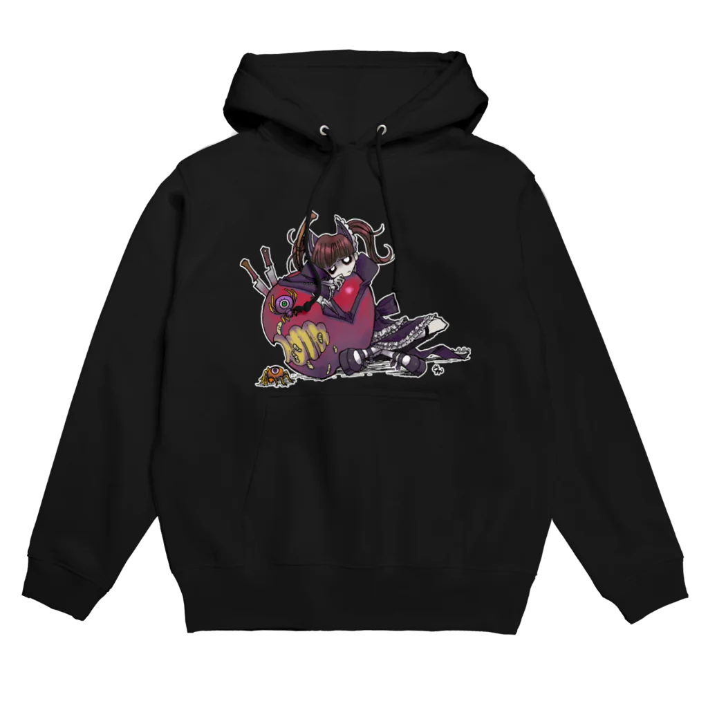 ChunkSpookiesのりんごの憂鬱 Hoodie