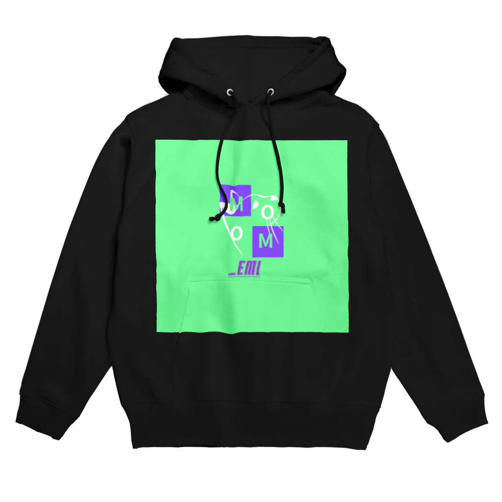 momo_emiのmomo_emi ロゴグッズ Hoodie