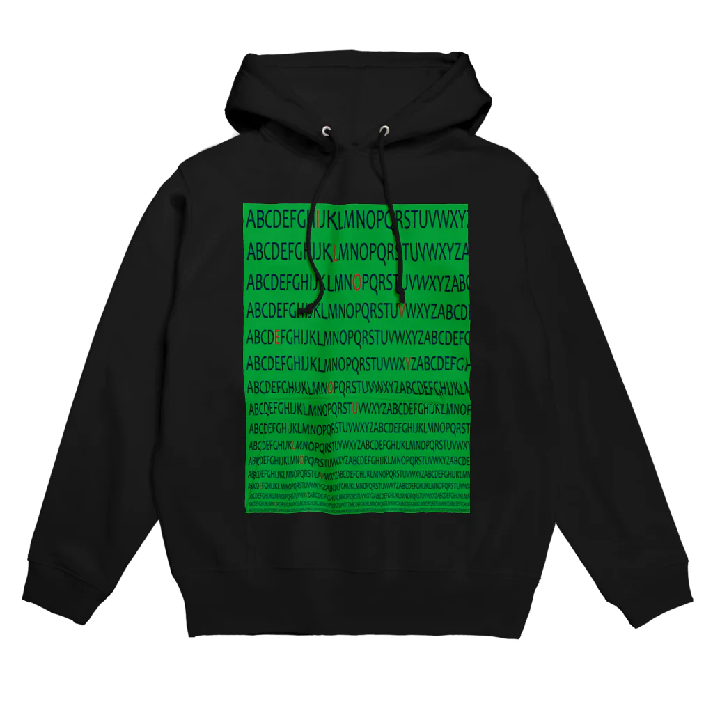 田中宏児のI LOVE YOU（レッドスペル） Hoodie