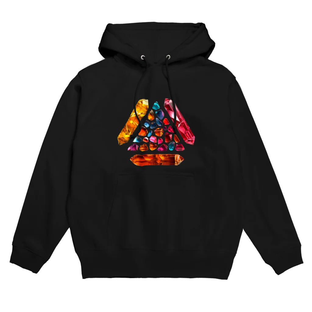 Spacy5 Official OnlineのCHAKRA TRIANGLE STONE  Hoodie