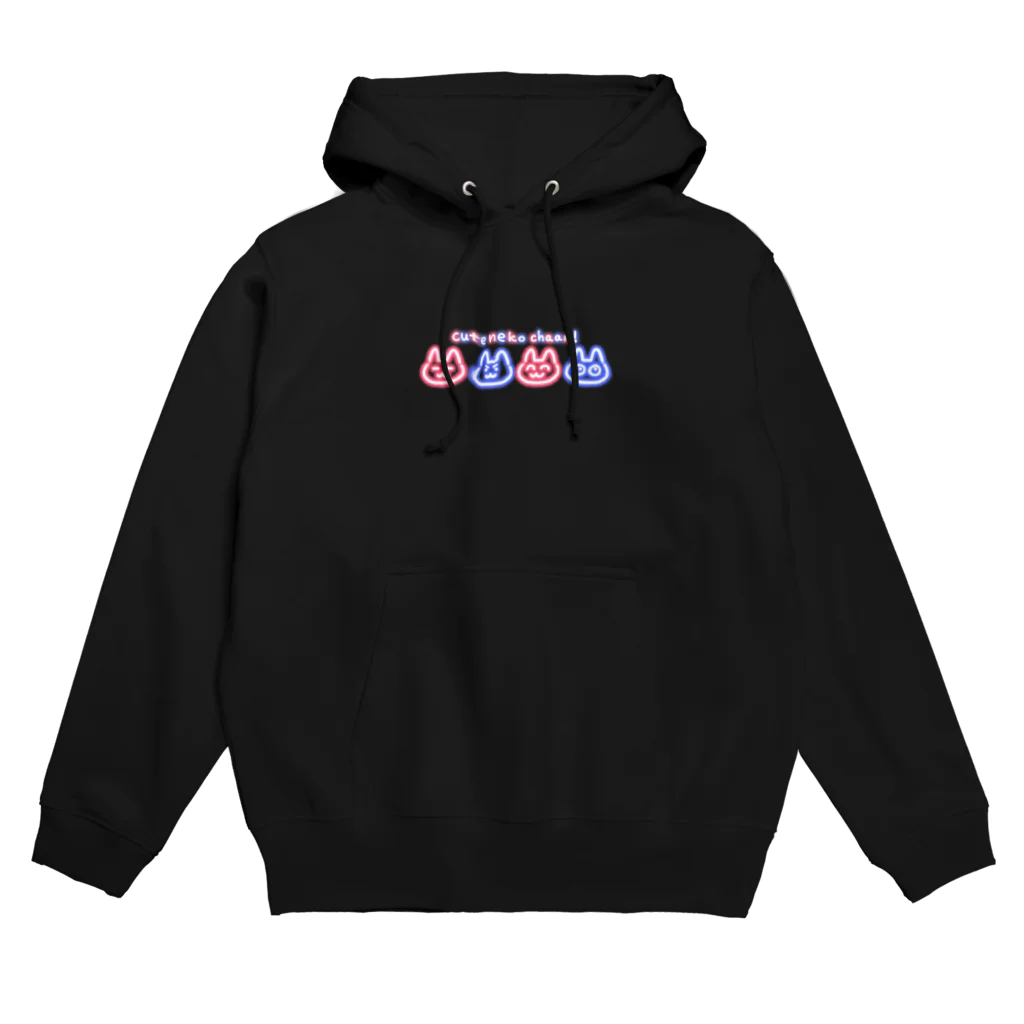 おねこPのネオンねこちゃん Hoodie