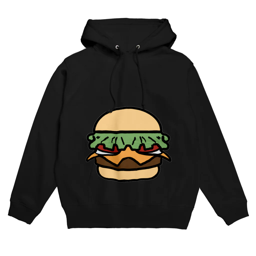 S☺︎RA BRANDのEpic Hamburger  パーカー