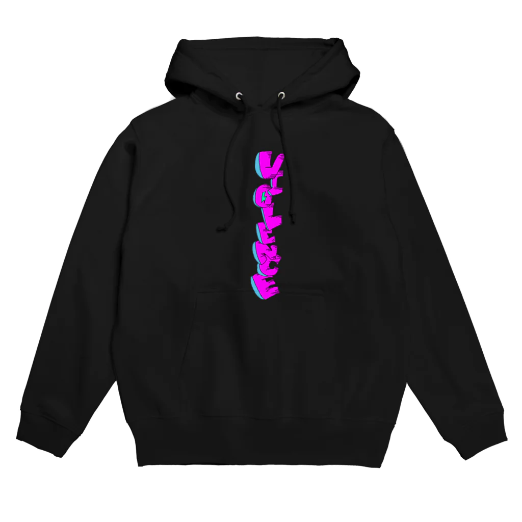 ぼくかえるのバイオレンス Hoodie