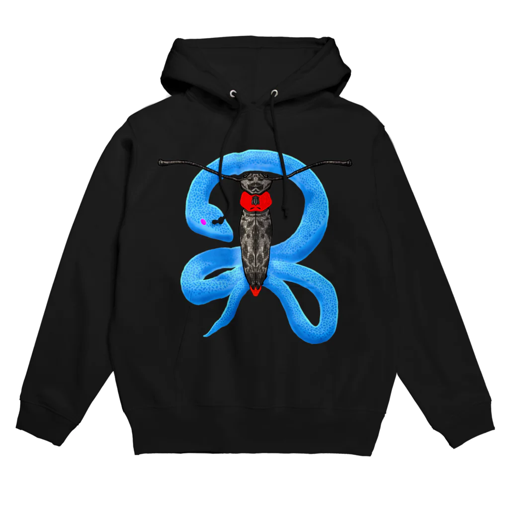 ゴマ団子の蛍と蛇(色違い) Hoodie