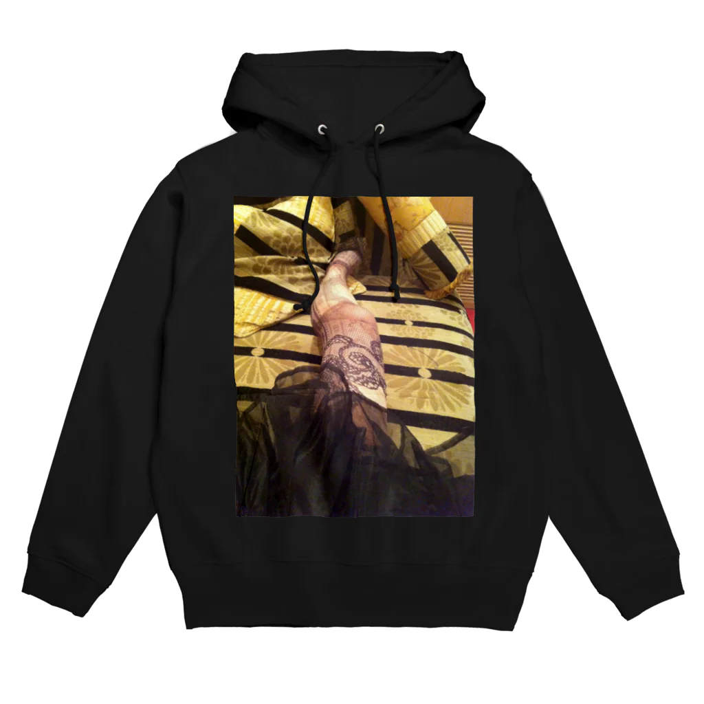 もやし商店の片脚あんよのお人形 Hoodie