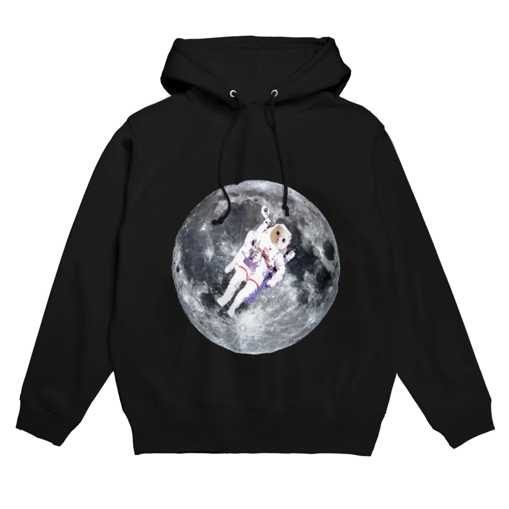 ネコカドウのスペースネコ Hoodie