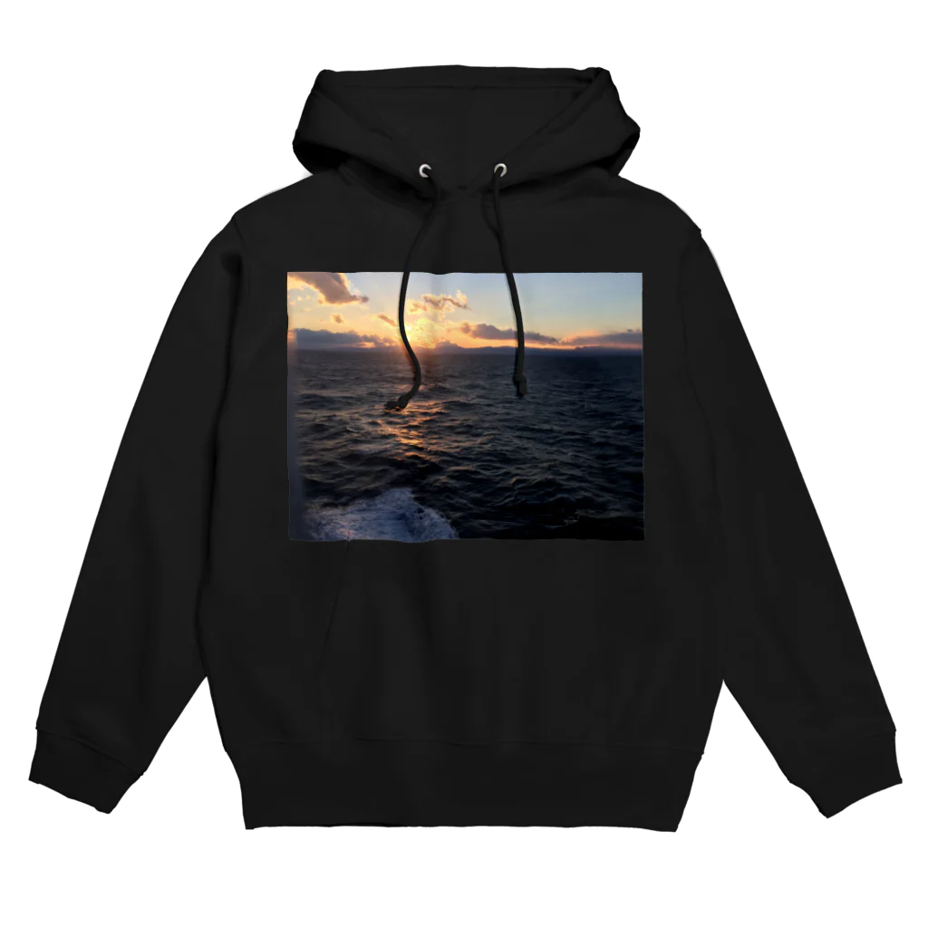 ベロンの四国の夕日 Hoodie