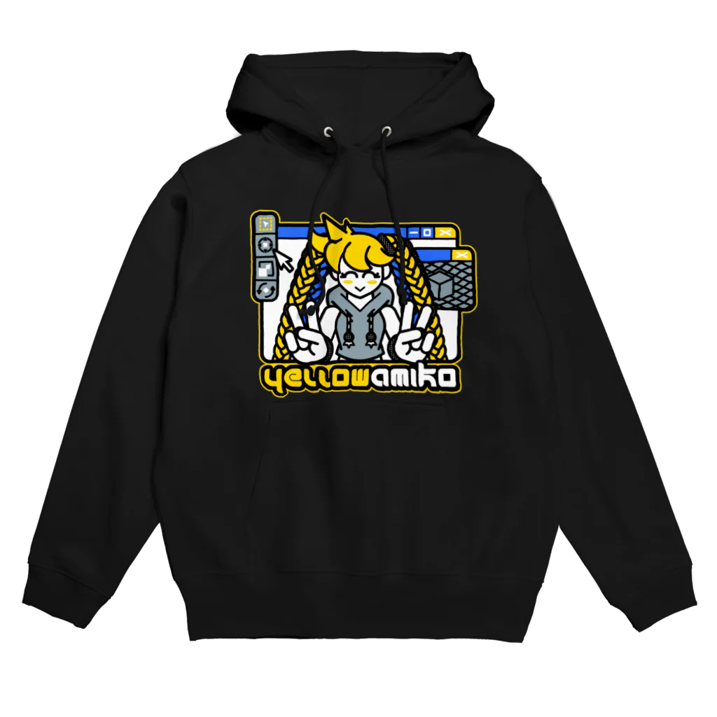 yellowAMIKO / studio gorillaSTARのAMIKO 3DCG【RickyWillデザイン】 Hoodie