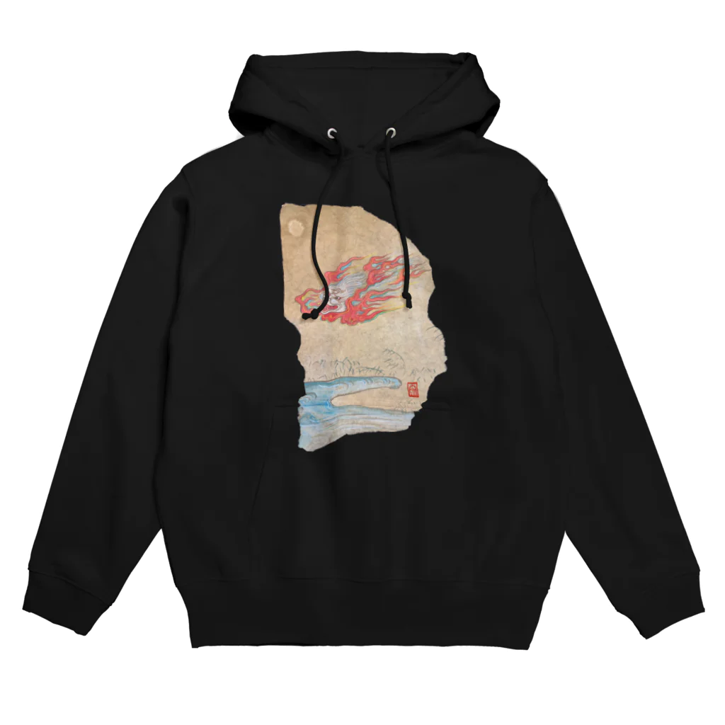 So Yamamoto Custom Artの姥ヶ火 Hoodie