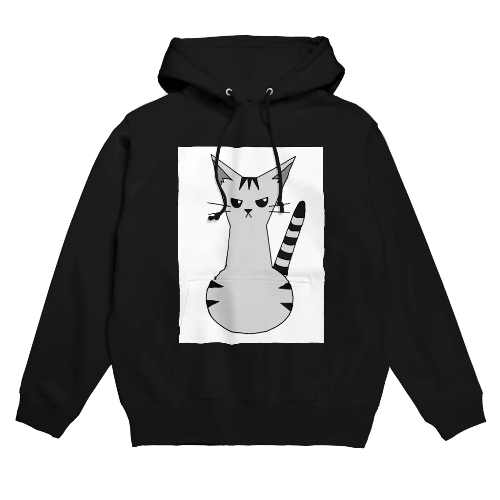 もりぐちのさんかくネコ Hoodie