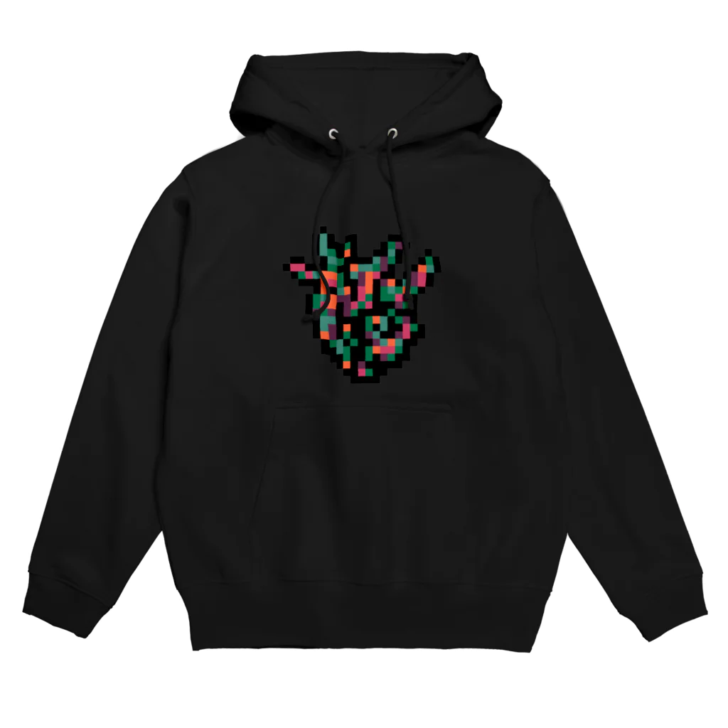 ８BIT STOREのRotten heart Hoodie