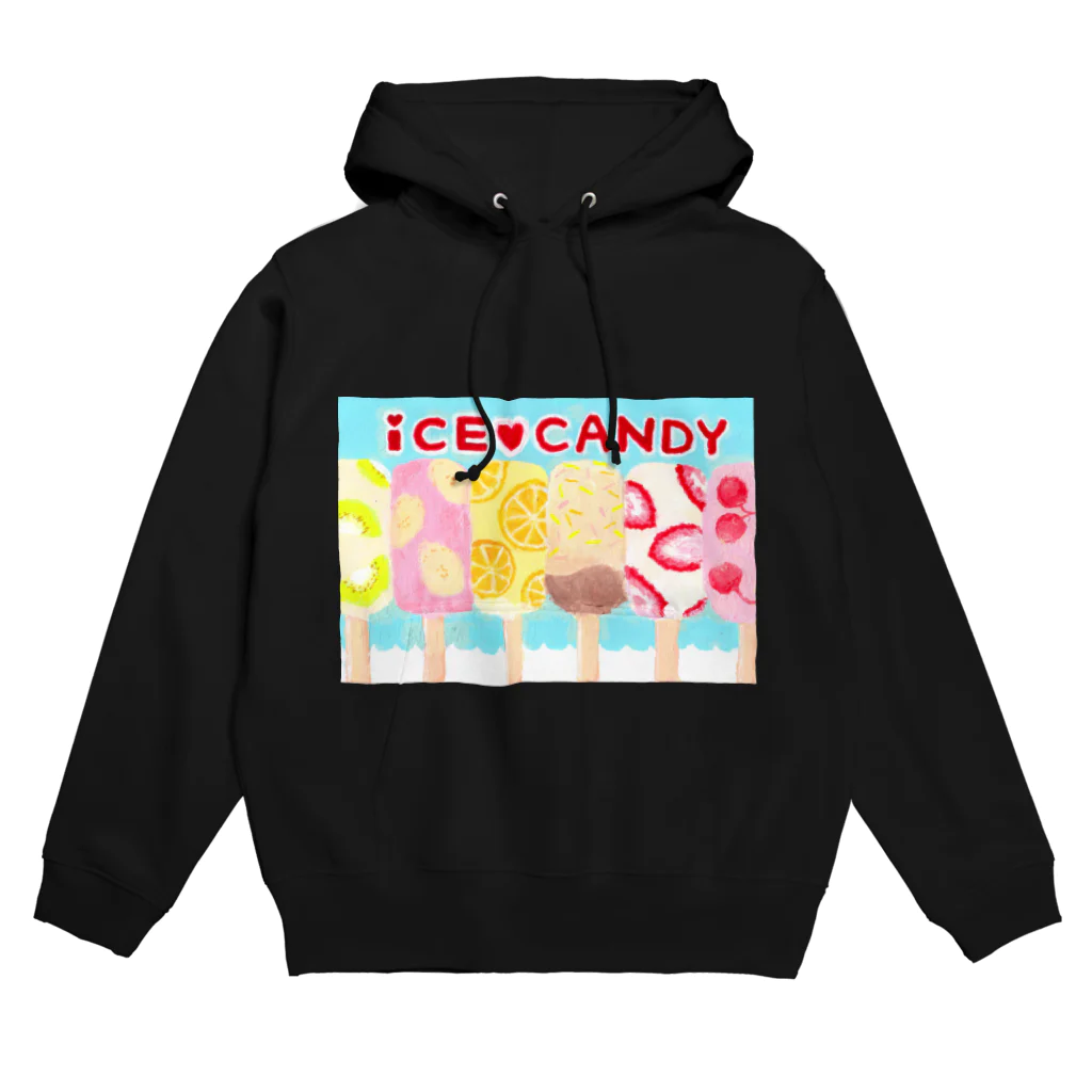 リトルプラムガールのアイスキャンディーズ Hoodie