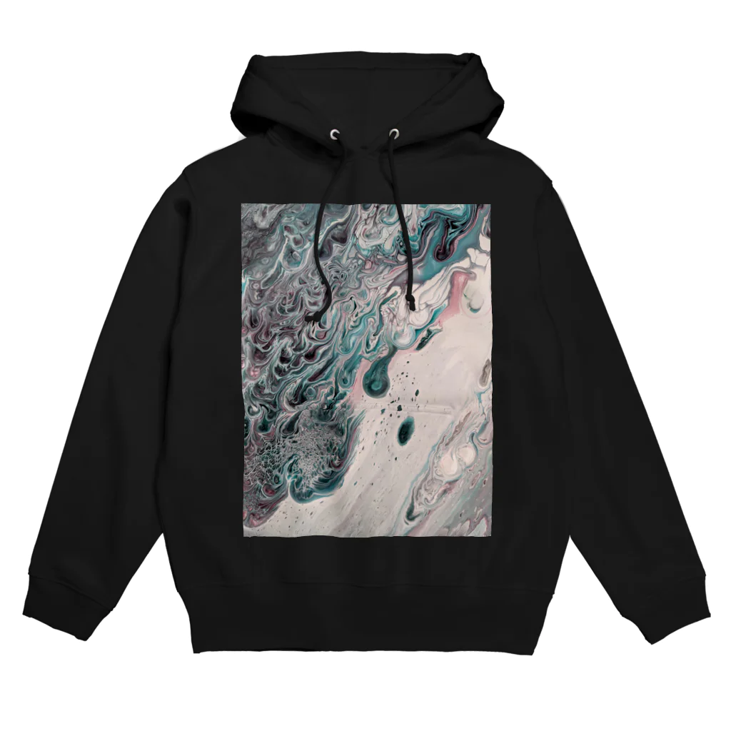 pucchiyo art shop suzuri支店の抽象画 Hoodie