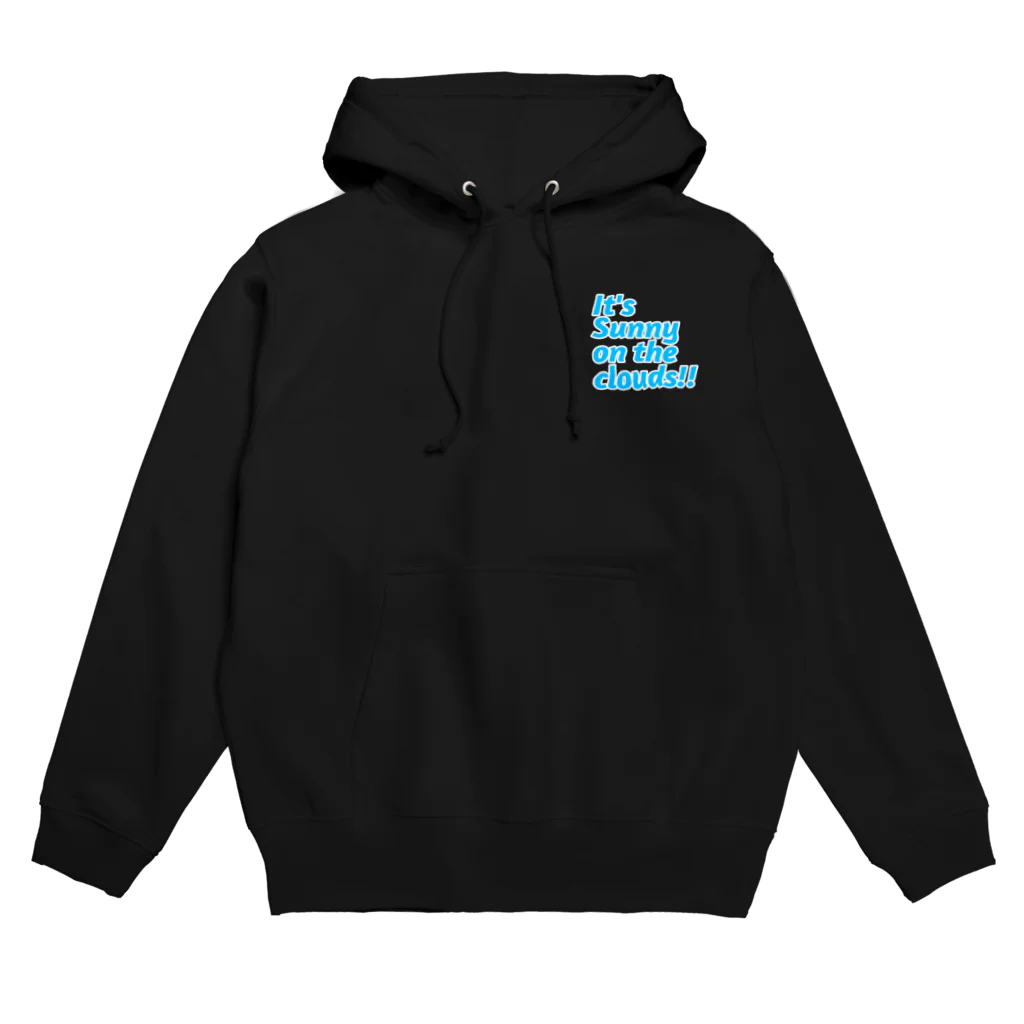 It's sunny on the clouds!!のどっちもいつさに（青・白） Hoodie