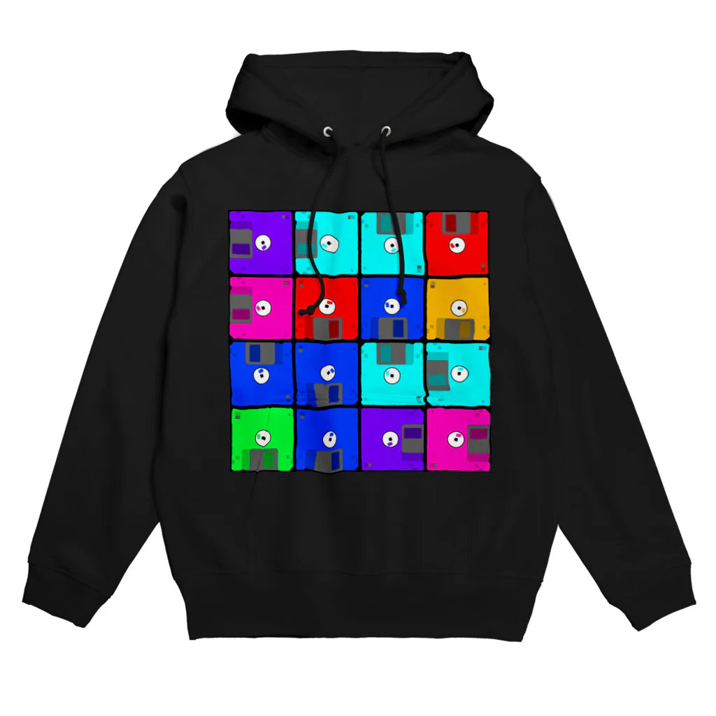 E.C.HのFloppy disk Hoodie