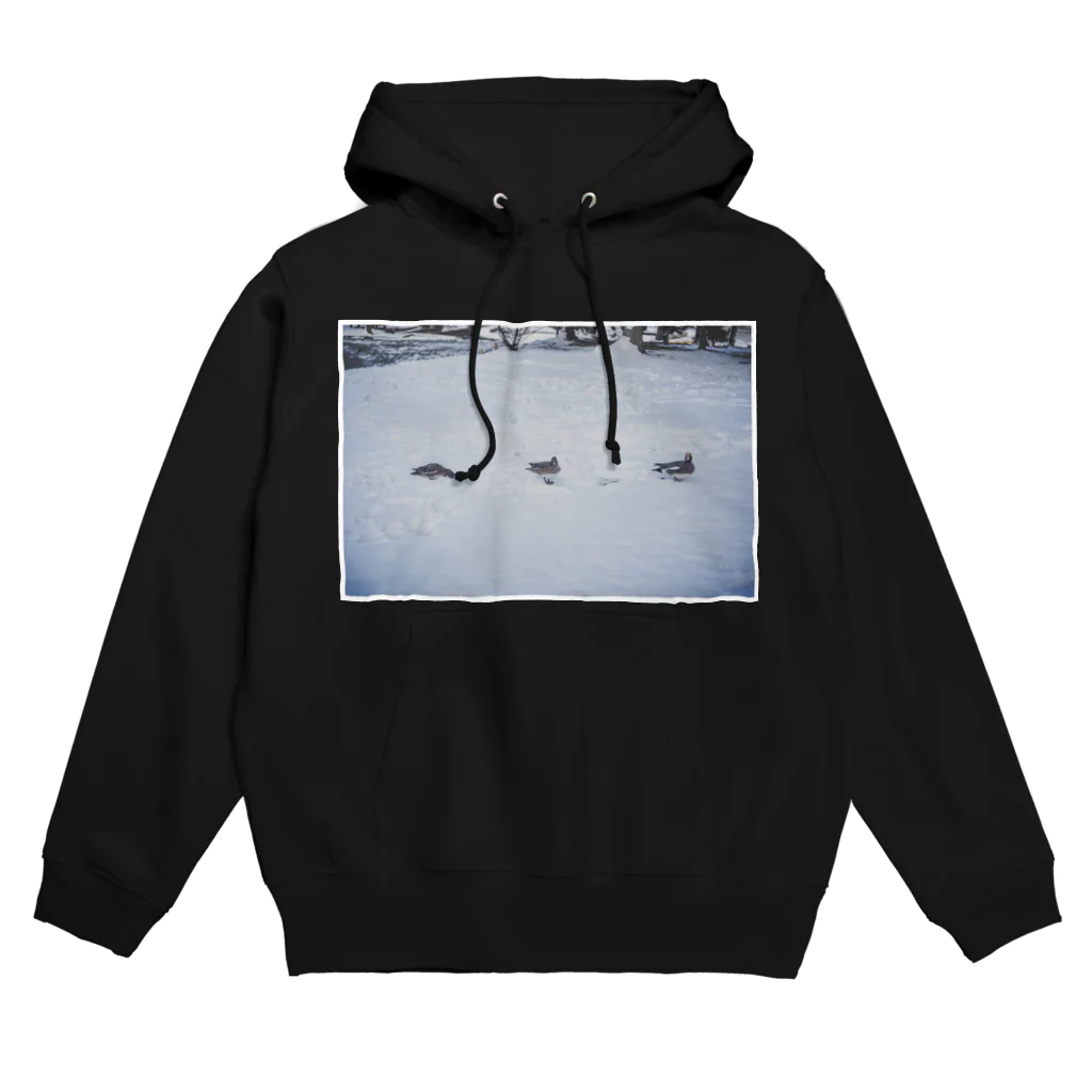 alligator_artの鴨の親子かも Hoodie