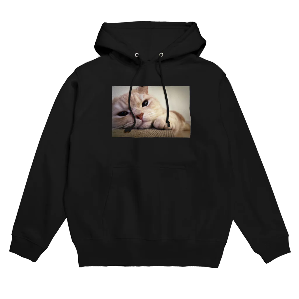 マロンとフランのぼくのクリームパンいる？マロン Hoodie