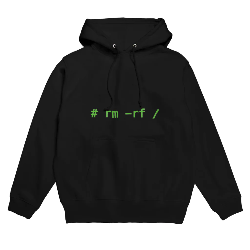 お店屋さんの# rm -rf / Hoodie