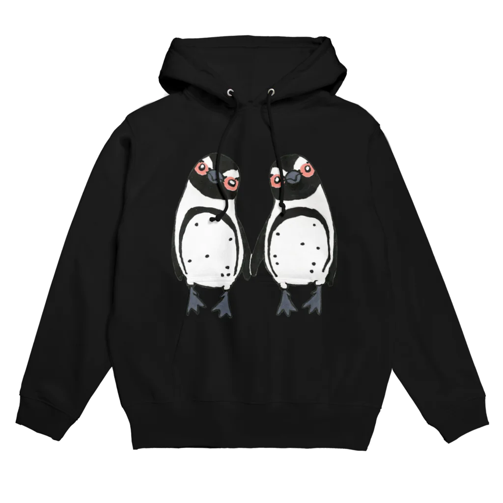 penguininkoの手繋ぎケープペンギンのカップル🐧❤️🐧 Hoodie