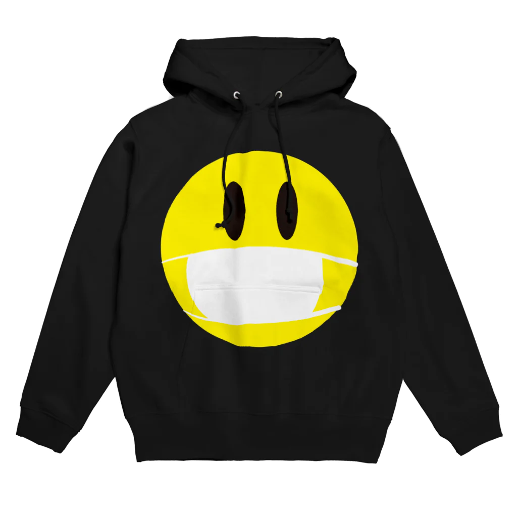 DRIPPEDのマスクをしたスマイリーフェイス Hoodie