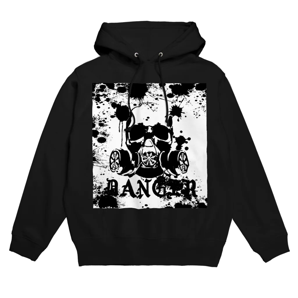 FabergeのDanger‐モノクロ Hoodie