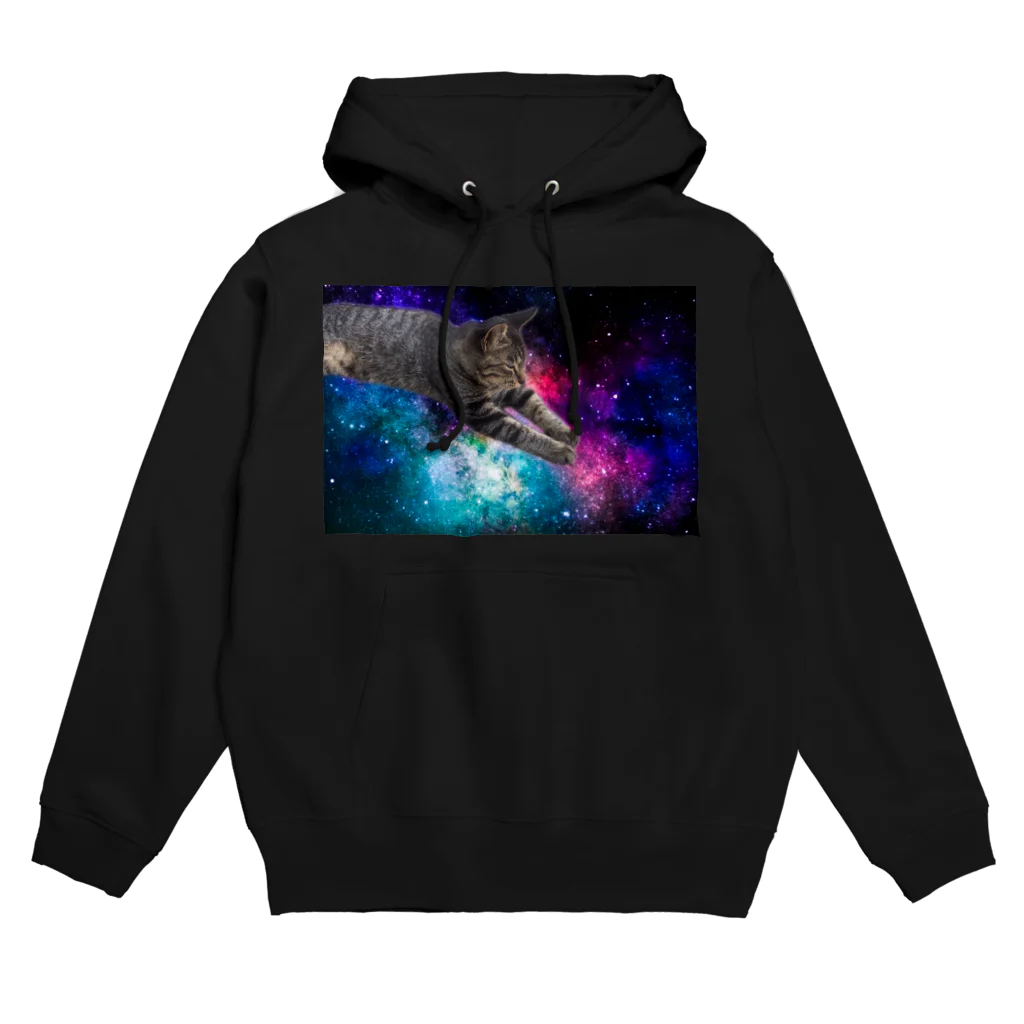 ねこあんしえるの宇宙ネチコ ４ Hoodie