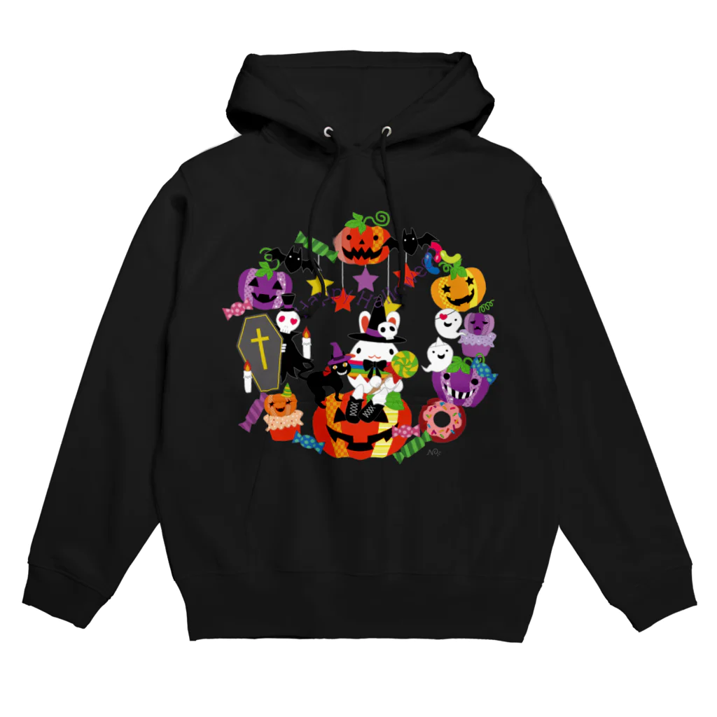 *NAGI*（ナギ）のうさぎのハロウィンリース Hoodie