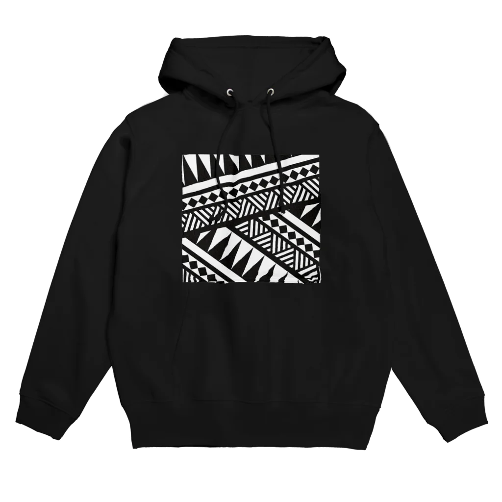 ラガマフィン堂のトライバルパーカー Hoodie