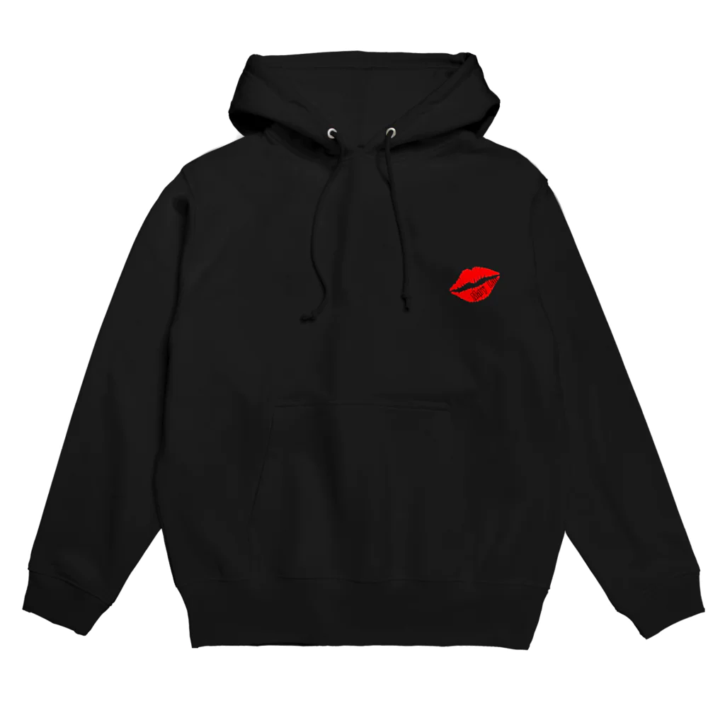 Mary Lou Official Goodsの唇×ロゴ Hoodie