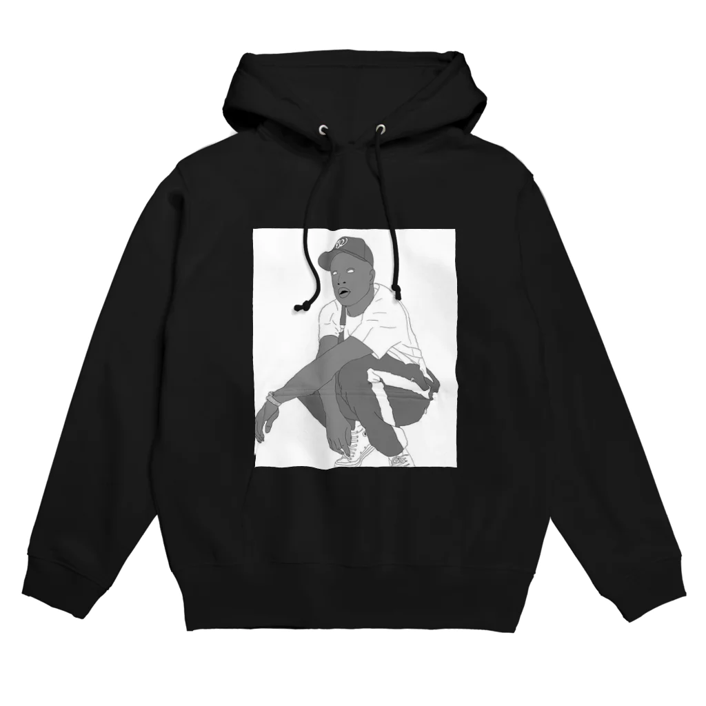 バチカン商店のイケてるB-boy Hoodie