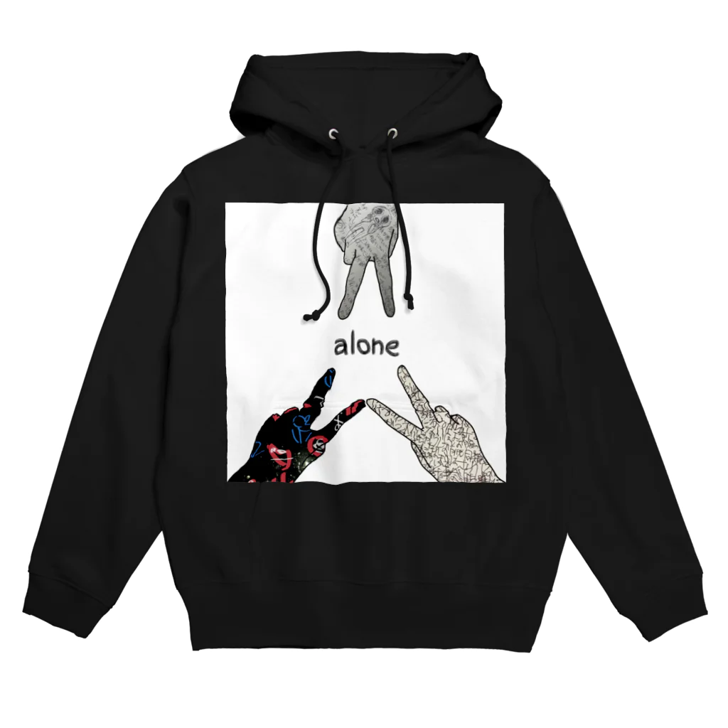 Futurelessのalone Hoodie