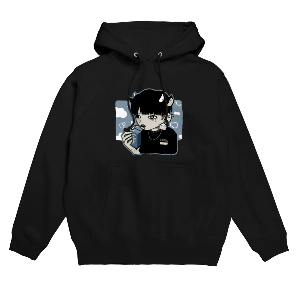 Adult-washerのうしうし Hoodie