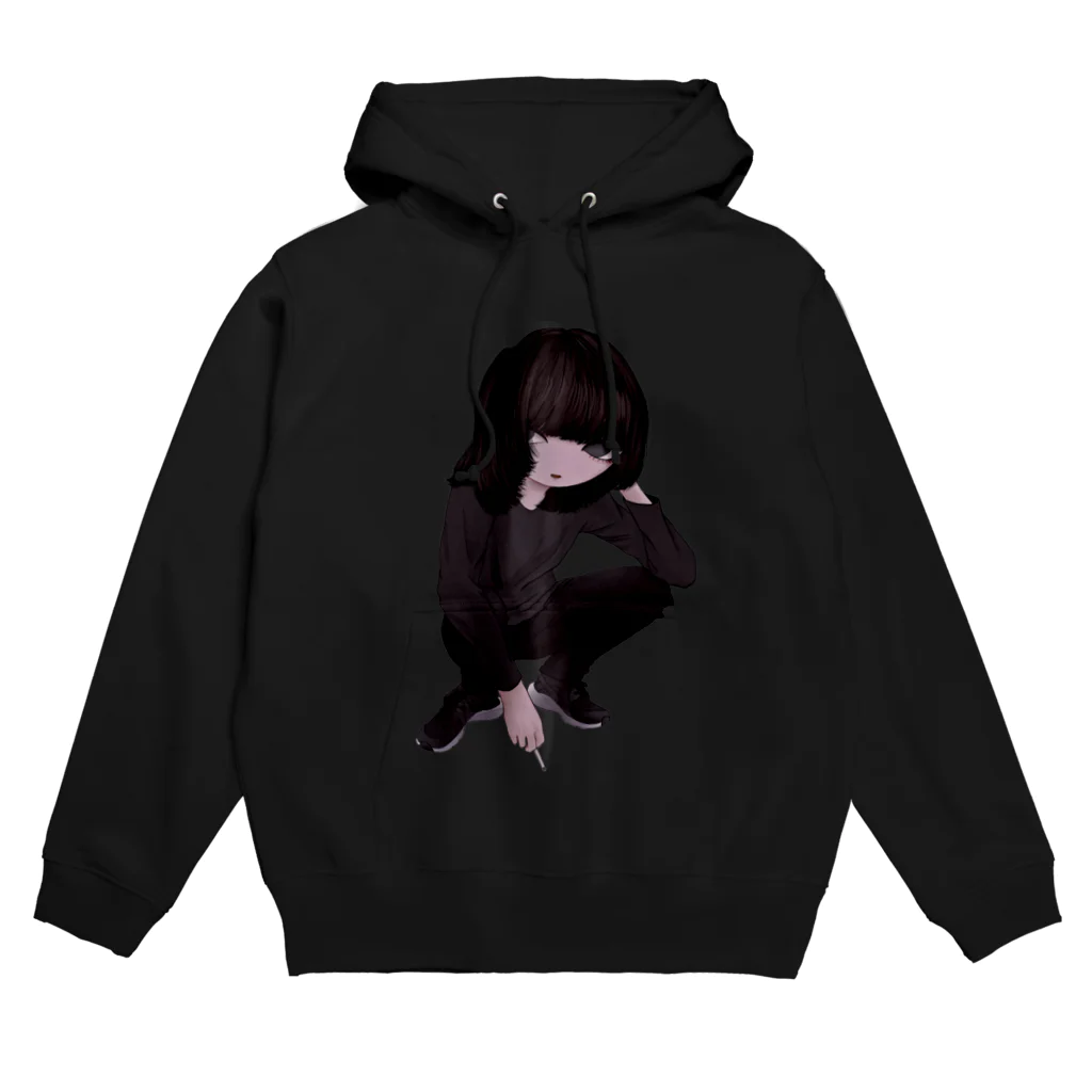 巴の逆張り少女 Hoodie