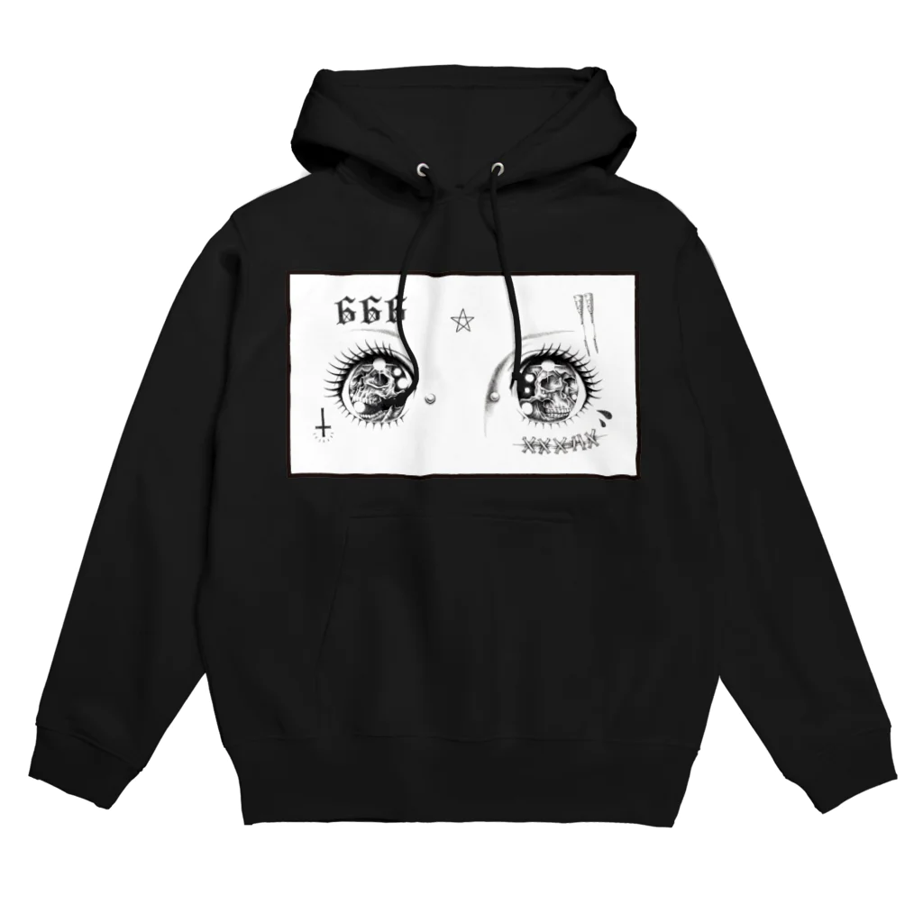 24DANGERのキラキラおめめ Hoodie