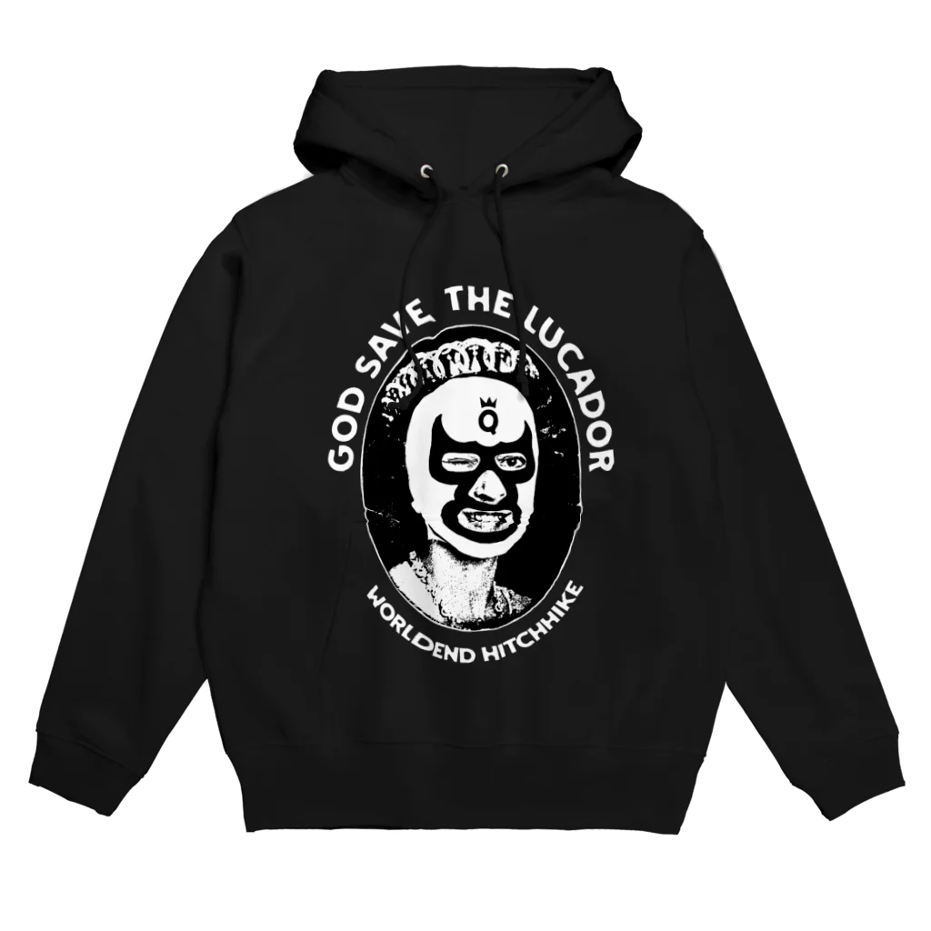 ワールドエンド ヒッチハイクのゴッド・セーブ・ザ・ルチャドール　GOD SAVE THE LUCHADOR パーカー