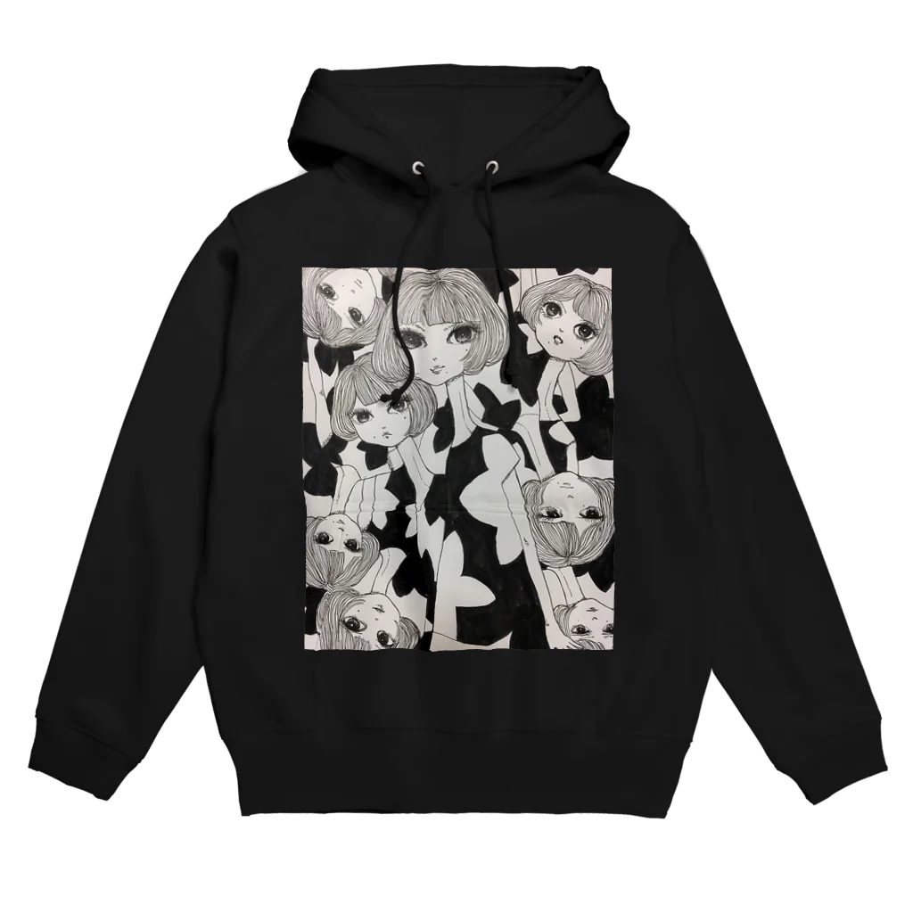 Rena Tsukiji - illustration goodsの花咲ガールズ Hoodie