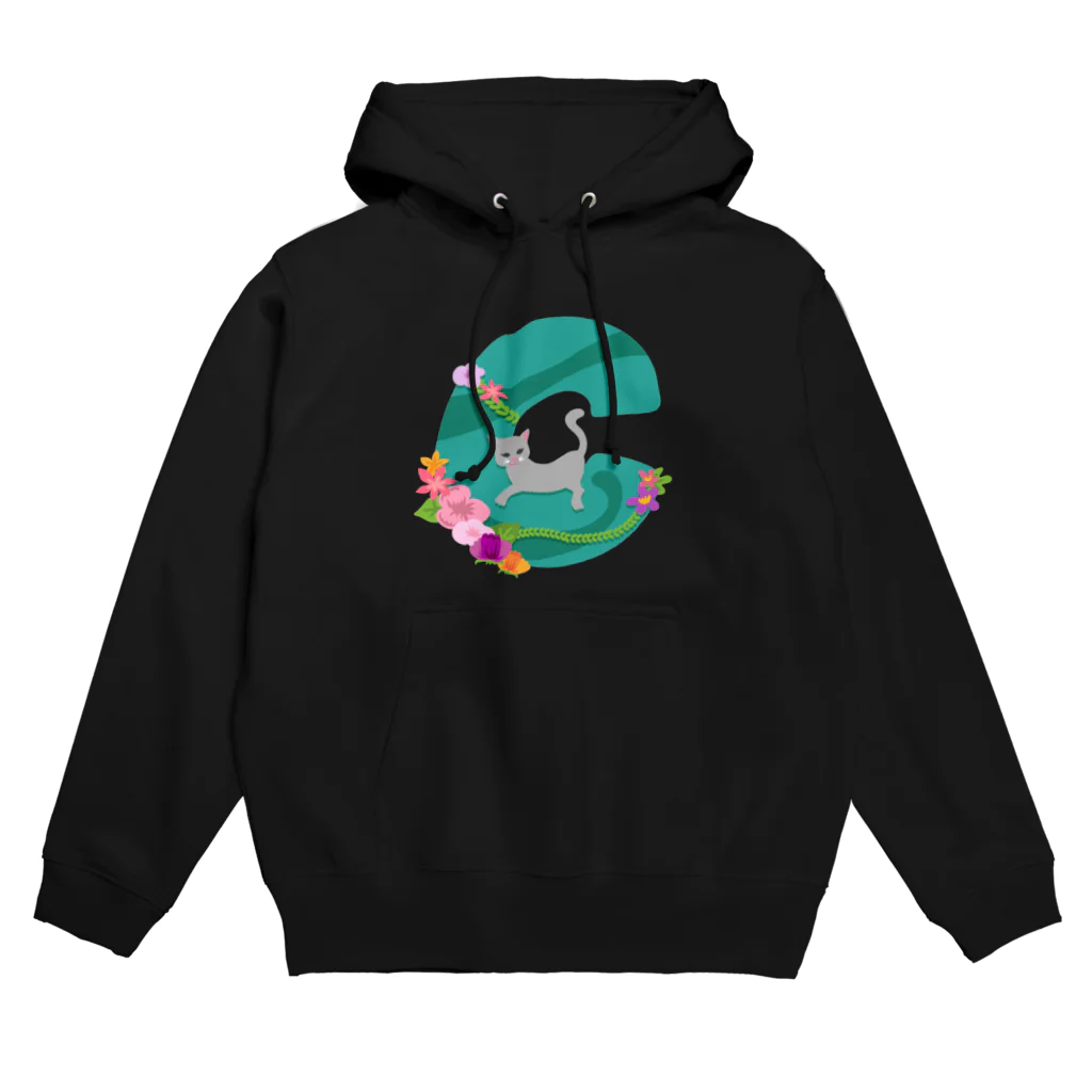 シラギク堂本舗のCはCatのC Hoodie