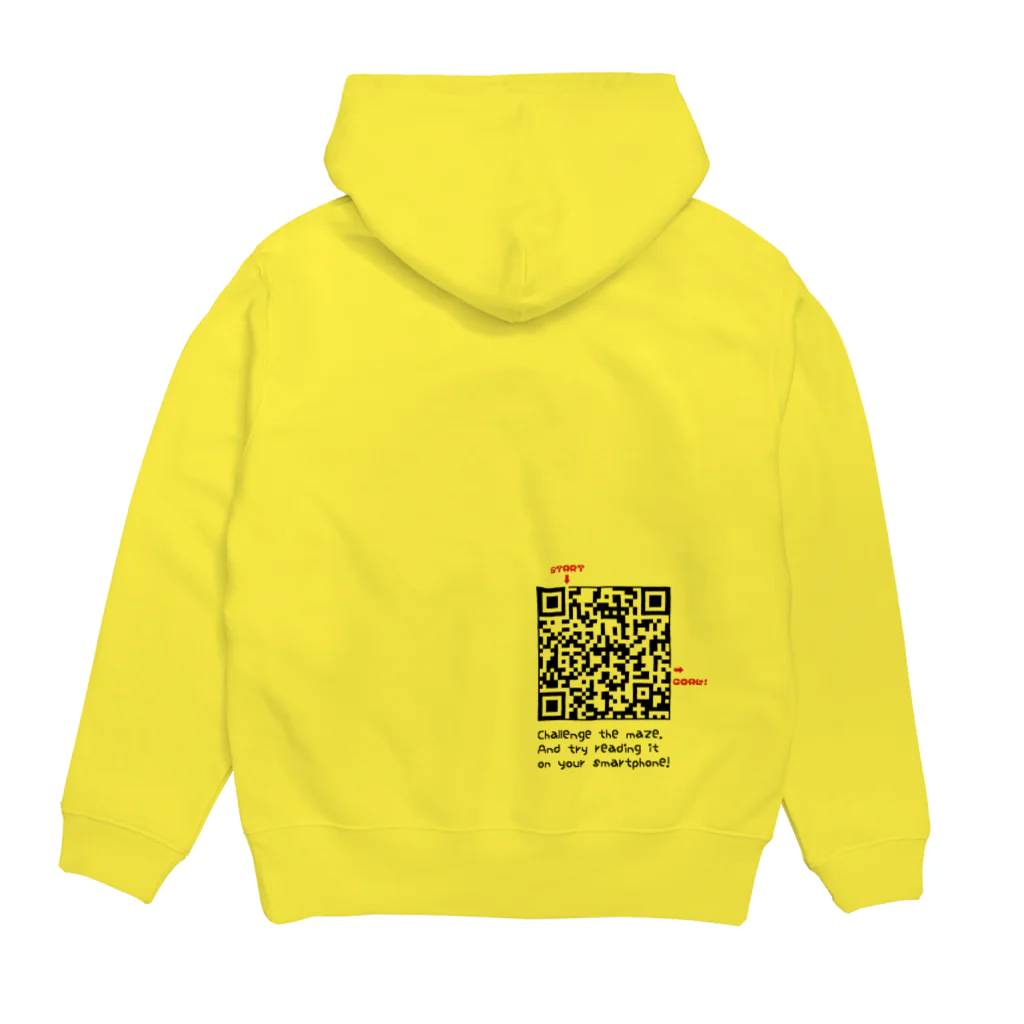 太郎丸のあざまる迷路 Hoodie:back