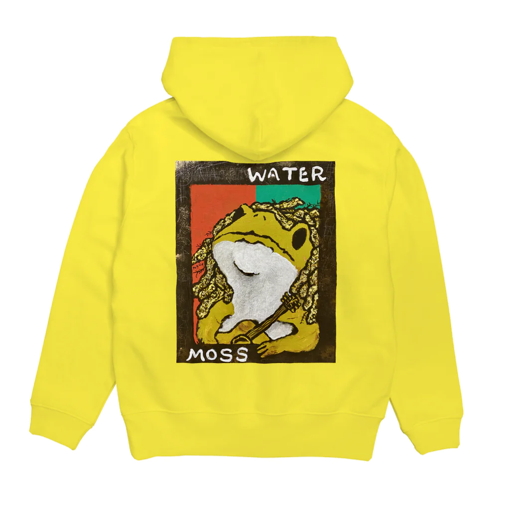 ハナマイのWater Moss Hoodie:back