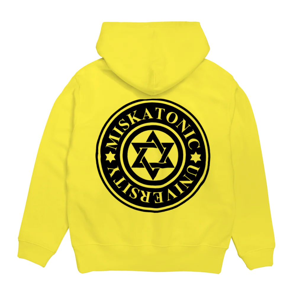 AURA_HYSTERICAのMISKATONIC LIBRARY STAFF Hoodie:back