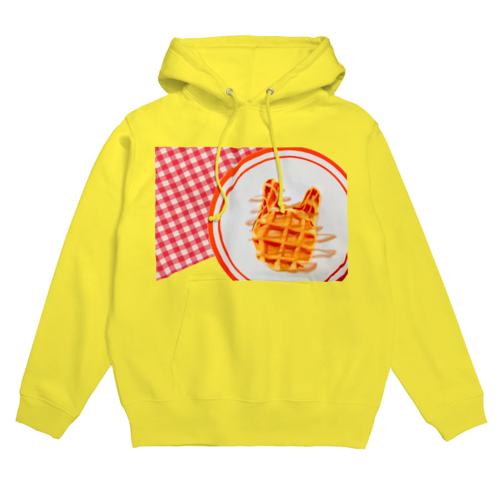 もぐもぐくらぶのうさぎ　わふー　ぴくにっこ Hoodie