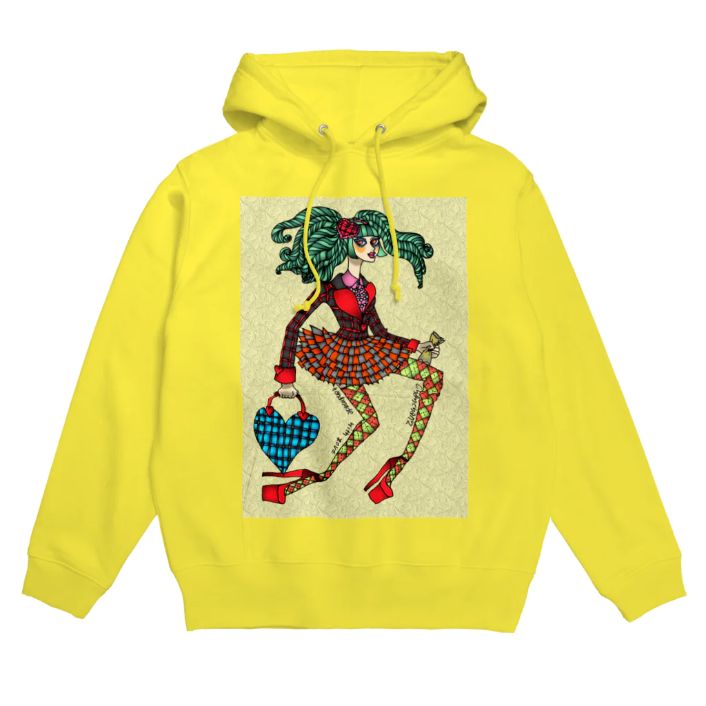 chanchanz handmade with LOVEのヴィヴィ子 Hoodie