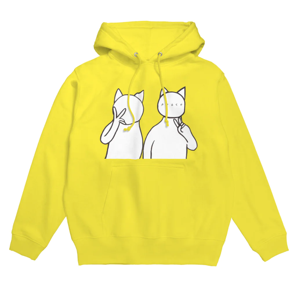 aiueoneko358のPeace！ Hoodie