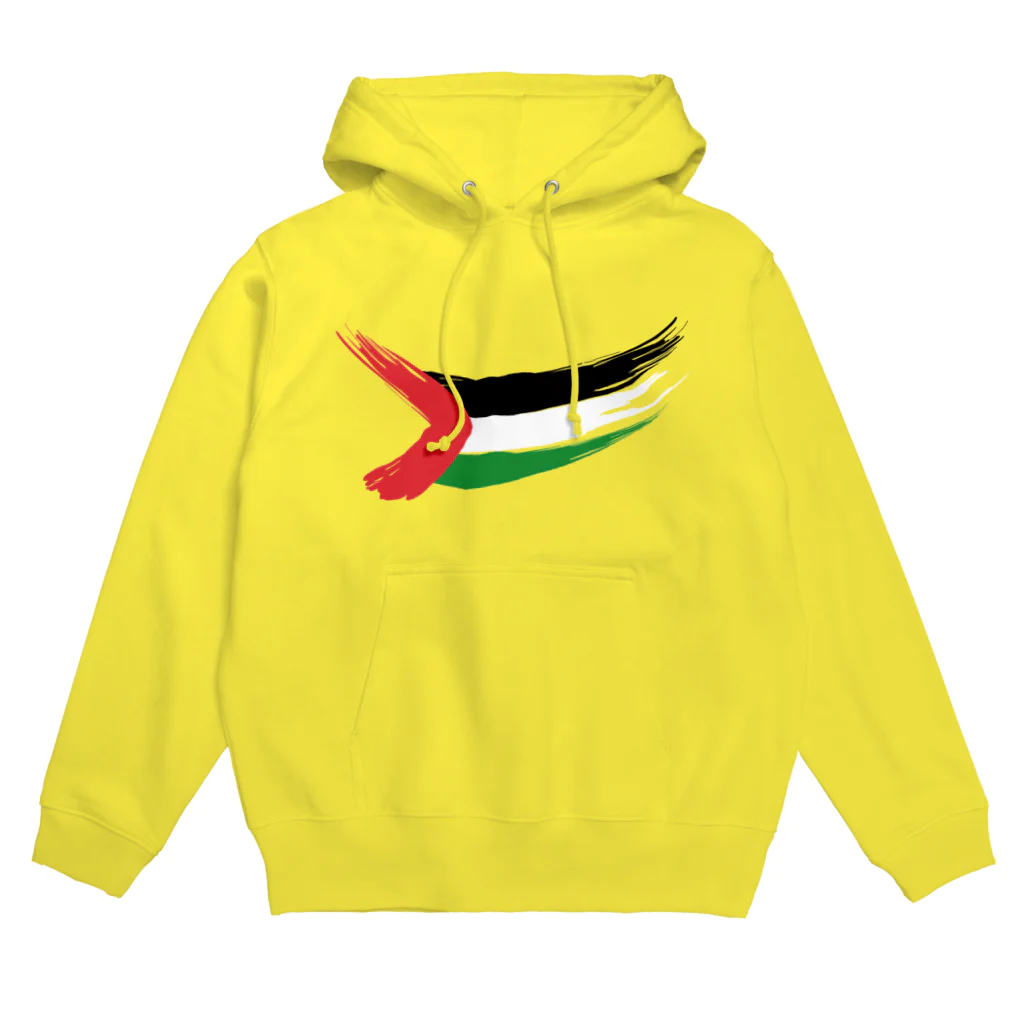 松や SUZURI店のPALESTINE FLAG Hoodie